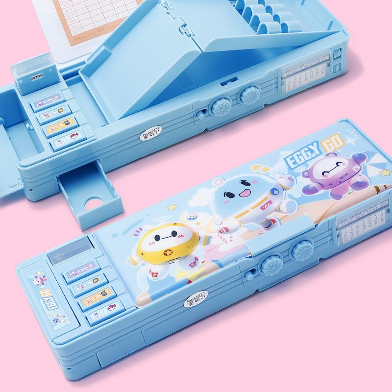 Capybara Kuromi Cinnamoroll Pochacco Password Lock Doublesided Organizer For Elementary Students Storage And Travel