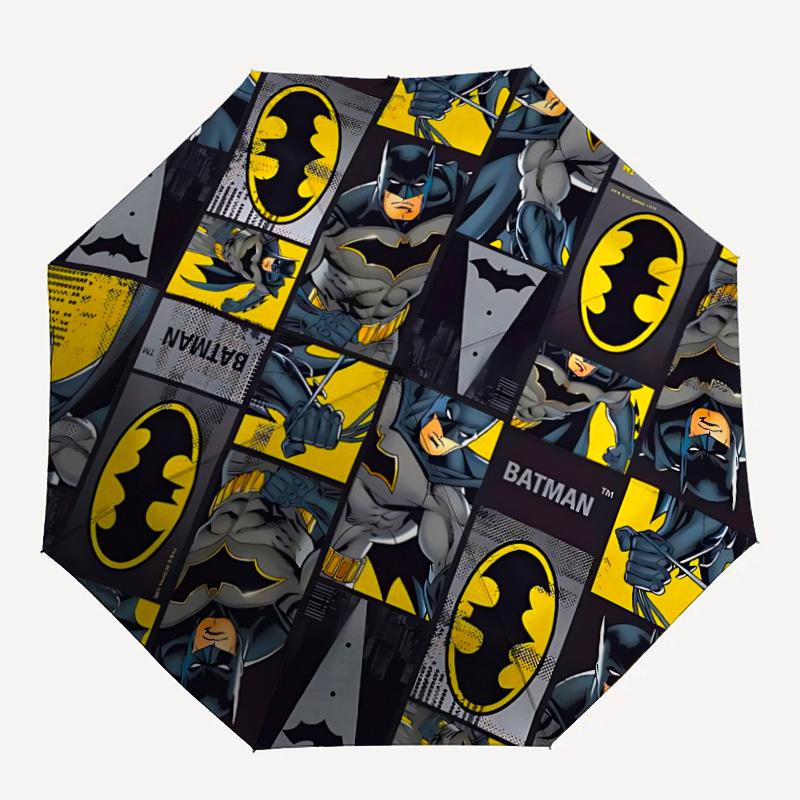 1pc Batman Logo Automatic Open/Close Umbrella, Christmas Gift for Men Women, Daily Travel Outdoor Use yy251101206