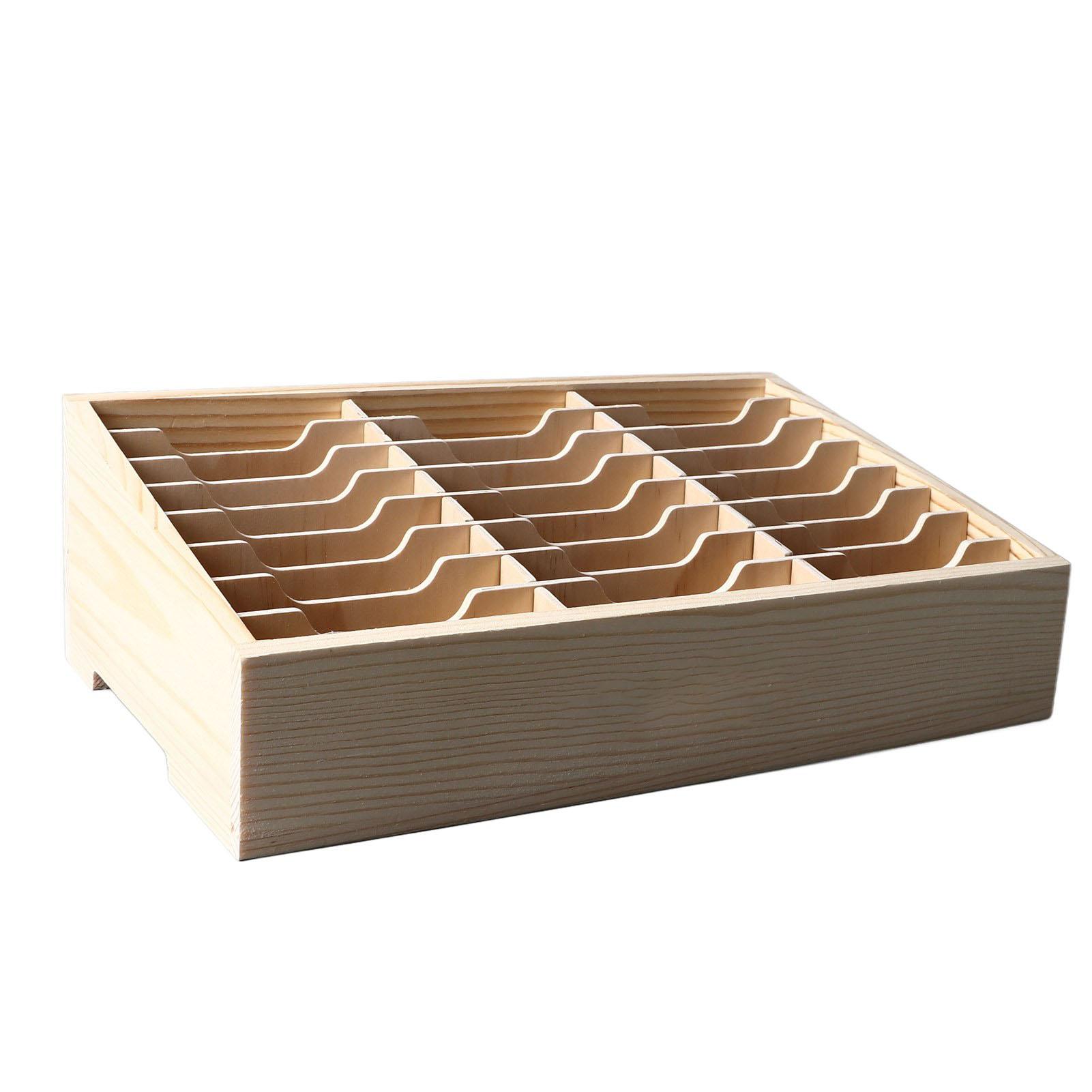 

Деревянный настольный органайзер для хранения с 24 ячейками, органайзер для управления мобильными телефонами, органайзер для офисных совещаний, многоярусная подставка