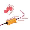 4pcs New 4x 50W 6 Ohm Load Resistor For Fix LED Bulb Fast Hyper Flash Turn Signal Blinker