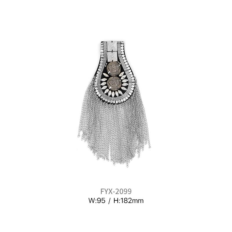 Tassel Epaulet Pendant Chain for DIY Fashion Accessories