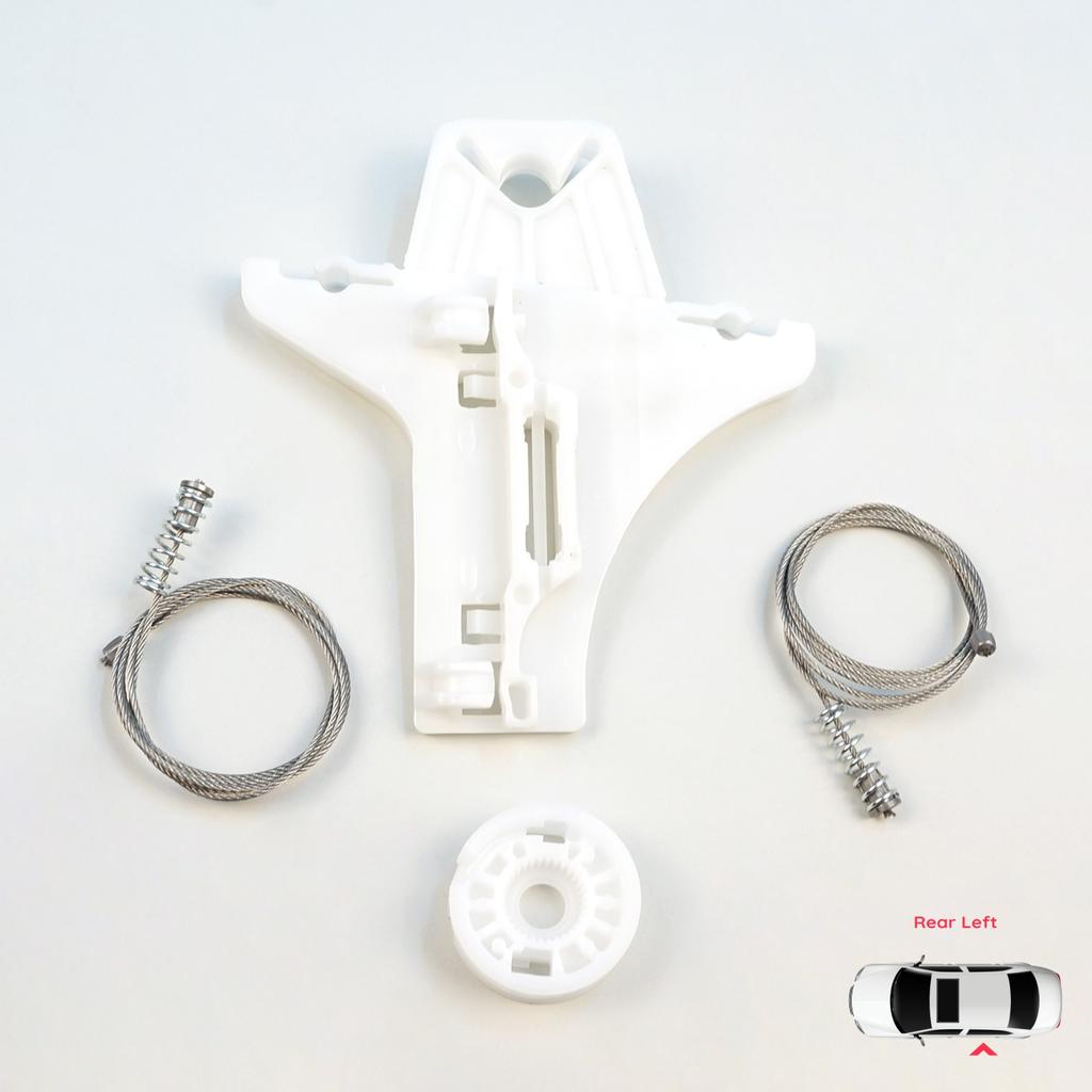 BWR1083 Window Regulator Repair Kit Rear Left for VW Tiguan MK1 5N 2007-2018 5-Door SUV 5N0839461