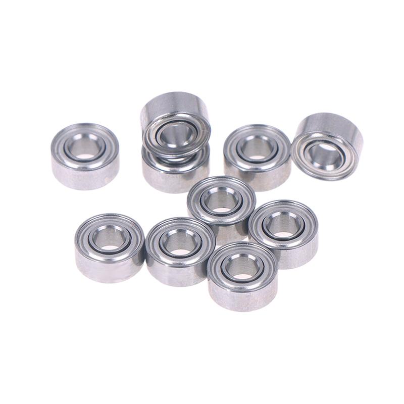 10Pcs 683Zz 3*7*3 Mm Miniature Bearing Chrome Steel 683 Zz 2Z 683Z Inner Bore 3Mm Small Deep Groove Mini Ball Bearings