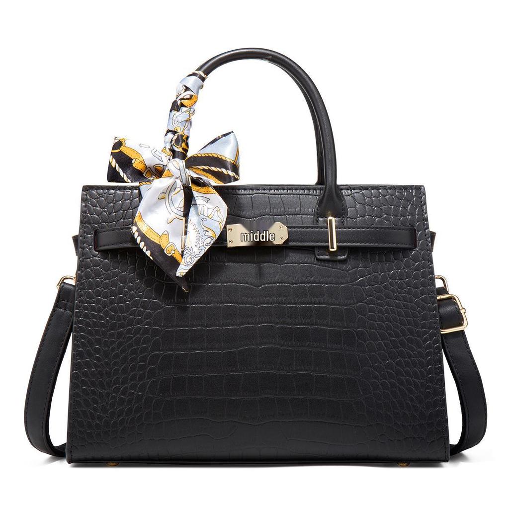 2024 Crocodile Pattern Handbags: Stylish, High-Quality Bags for Fashionable Middle-Aged Women