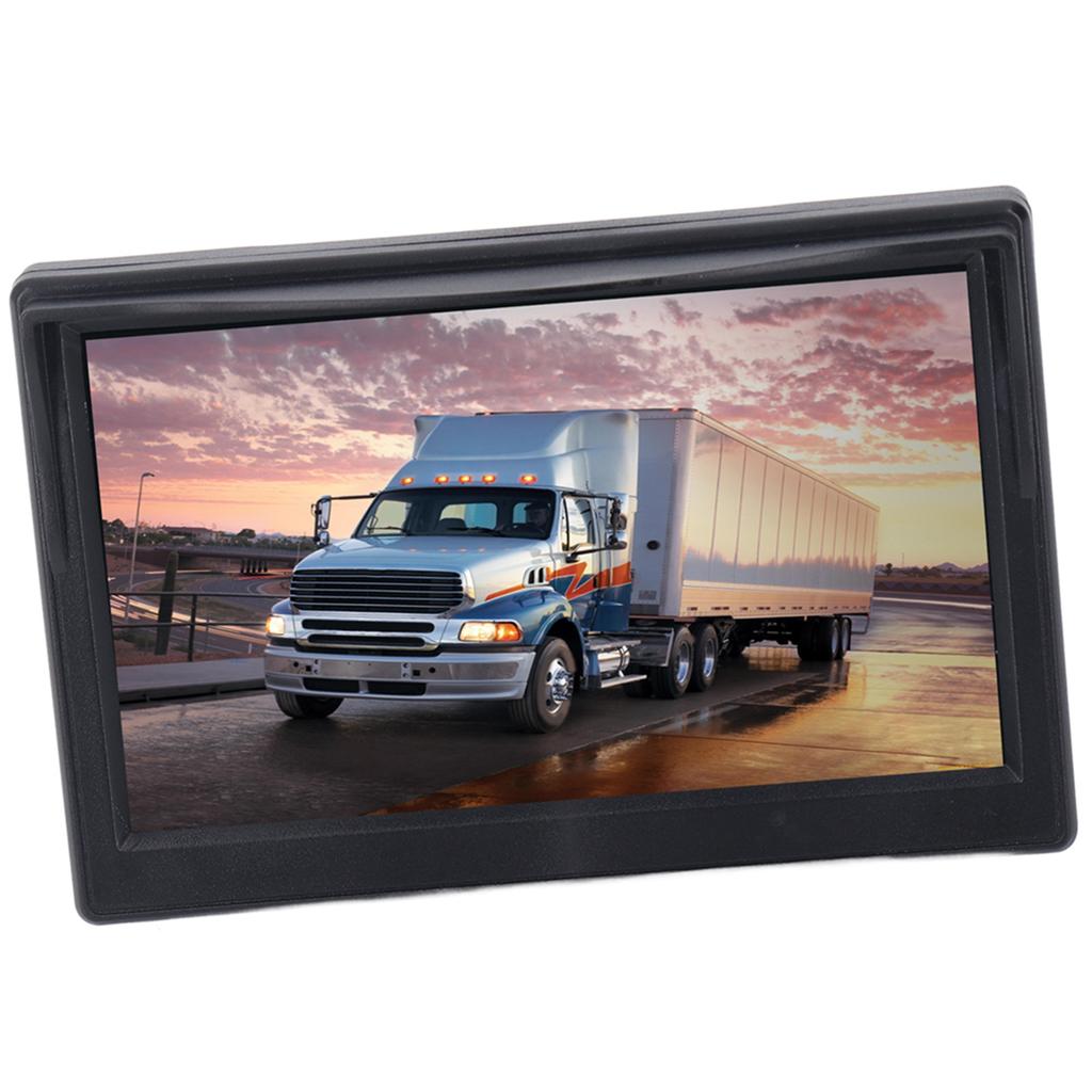 5in Backup Camera Monitor High Definition 170 Degrees  Wide Angle Rear View System for RV Trailer Round
