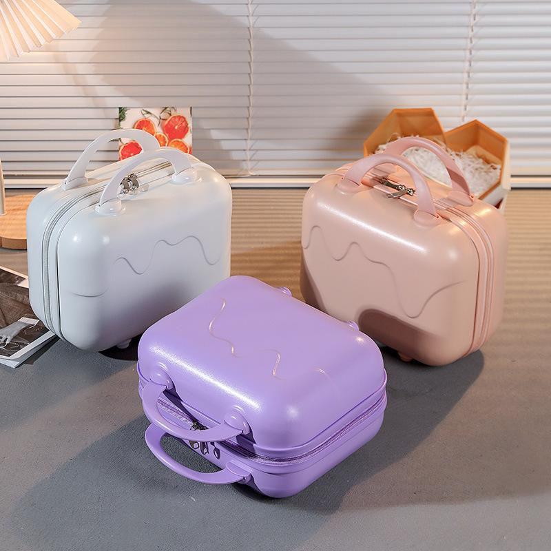 New Arrival! Lightweight and Portable 13-inch Cosmetic Storage Box, Perfect for Carry-On Luggage, Makeup Organizer on the Go
