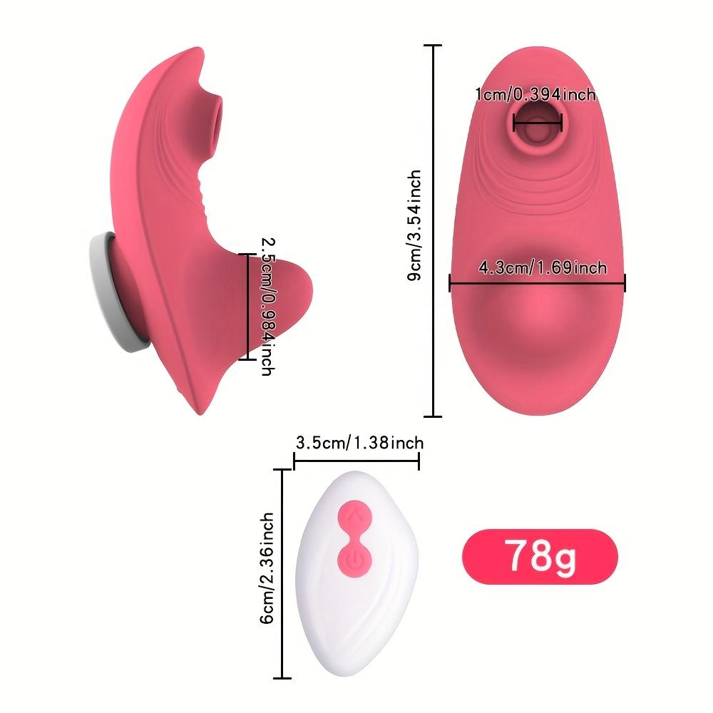 Wearable Butterfly G-spot Vibrator - Strong Magnetic Clasp, Mini Invisible Underwear, Rechargeable Remote Control and Infrared Sensor