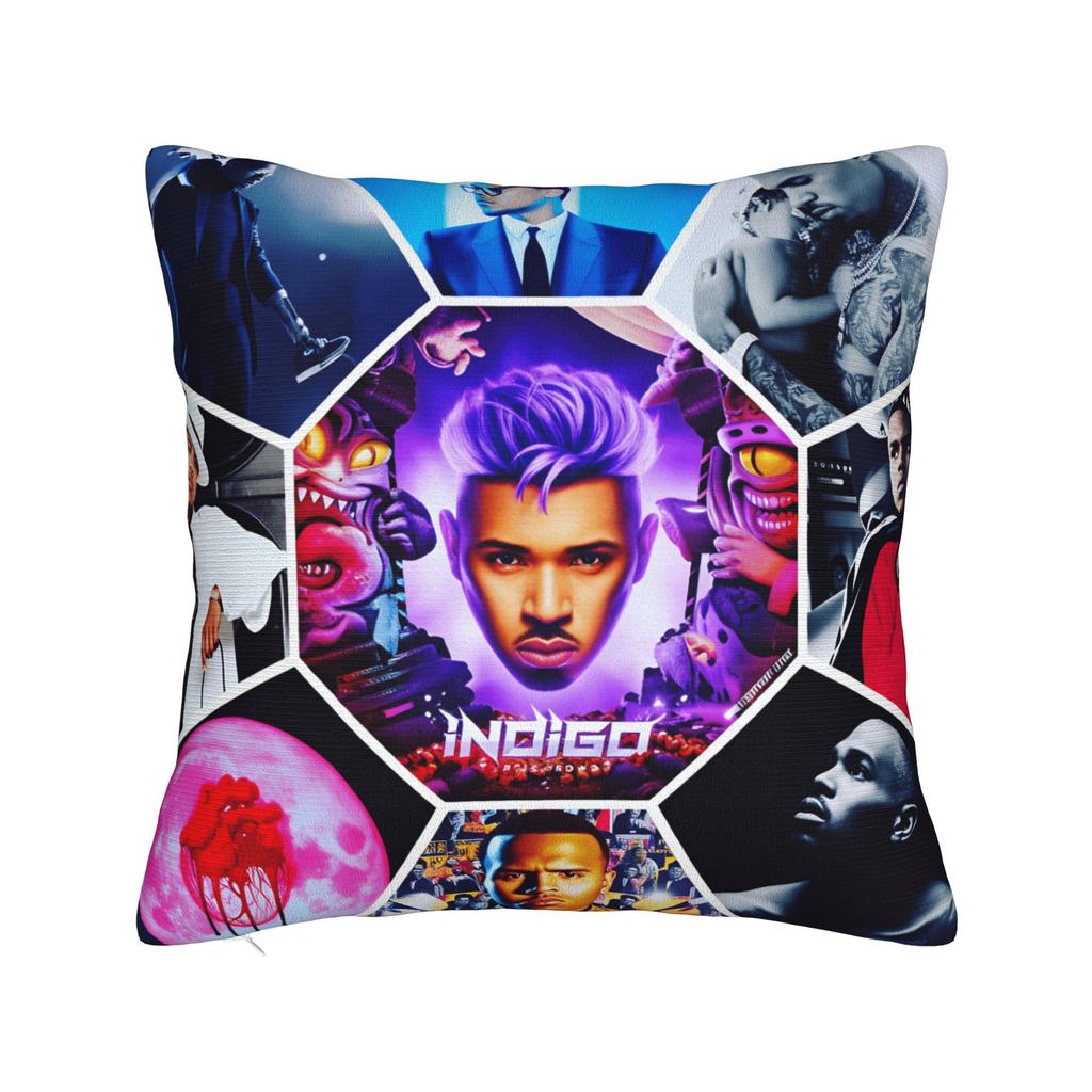 B-Brown Breezy Bowl XX Pillow Case  Funny Pillow Cover Design Pillowcases For Sofa Couch Bed Living Room