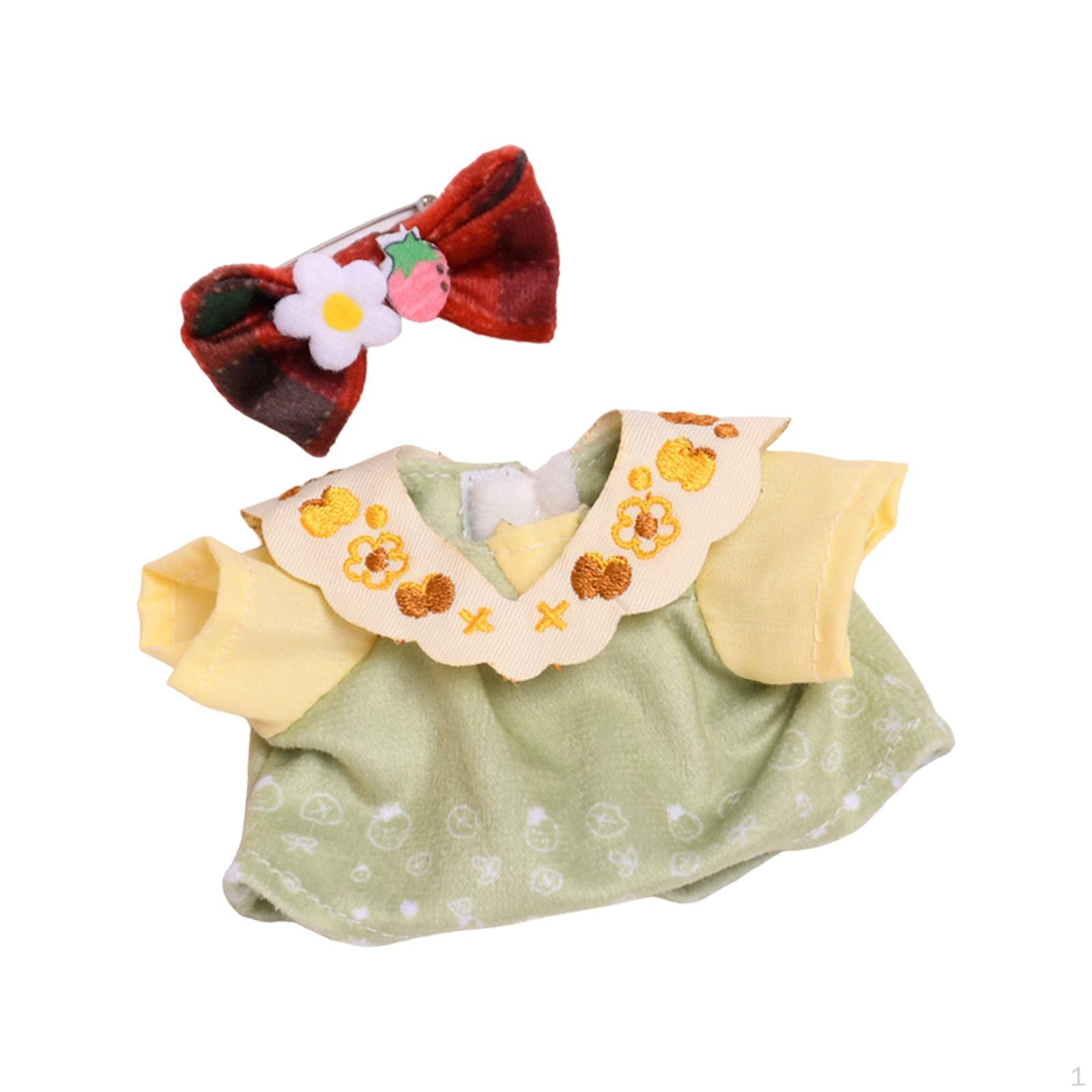 

15 см комплект одежды для кукол, наряды для девочек, очаровательные милые аксессуары для костюмов Clothes Set