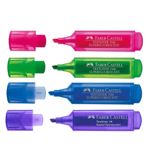 Faber-Castell Textmarker (Schachtel mit 10 Stück)