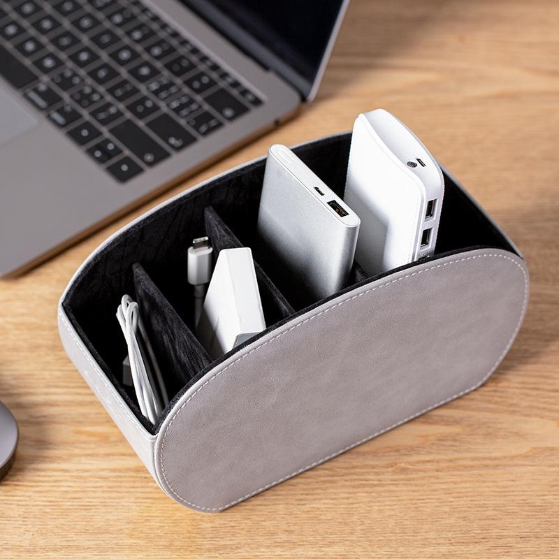 5 mřížek Úložná schránka na desku dálkového ovládání Držák dálkového ovládání na TV/klimatizaci Organizér Kožený držák na domácí stolek