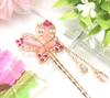 [MiaoMiao] Kanzashi (Japanese Hair Ornament) - Single Piece, Suitable for Traditional Japanese Clothing (Tomesode, Kimono, Etc.). Antique Metal