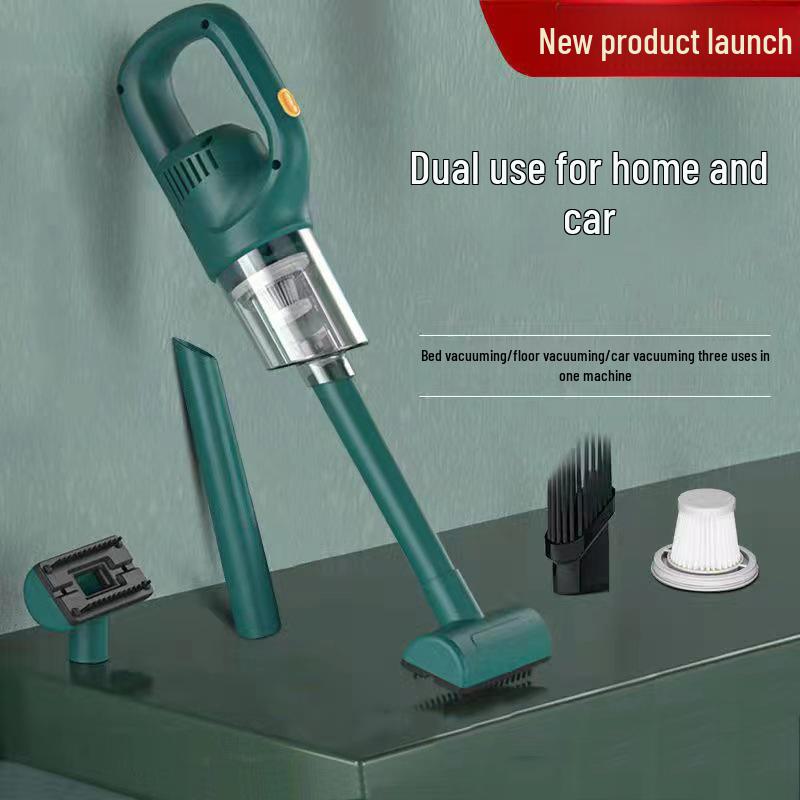 Kabelloser Handstaubsauger: Doppelfunktion, starke Saugkraft für Zuhause und Auto