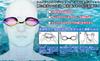 Swimming Goggles for Adults and Swimming Ages 7 and Underwater Adjustable Easy To Nose Protective Case Competitive Unisex [MiniAya] Children, Goggles,