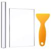 Acrylic Tool Set, 3-Piece Pottery Kit with Pin and Scraper for Ceramic Modeling and Teaching