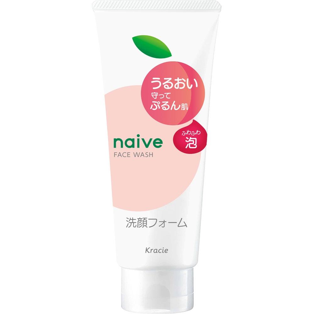Kracie Home Products Naive Cleansing Foam Moisturizing 120g
