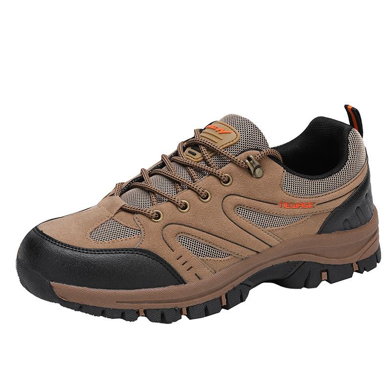 Neue Wanderschuhe Herren Vier-Jahreszeiten Low-Top Atmungsaktiv Rutschfest Outdoor Freizeit Camping Offroad Abenteuer Wanderschuhe