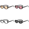 Retro Elliptical Sun Glasses For Women Men Uv400 Antiglare Outdoor Travel Fashion Accessory
