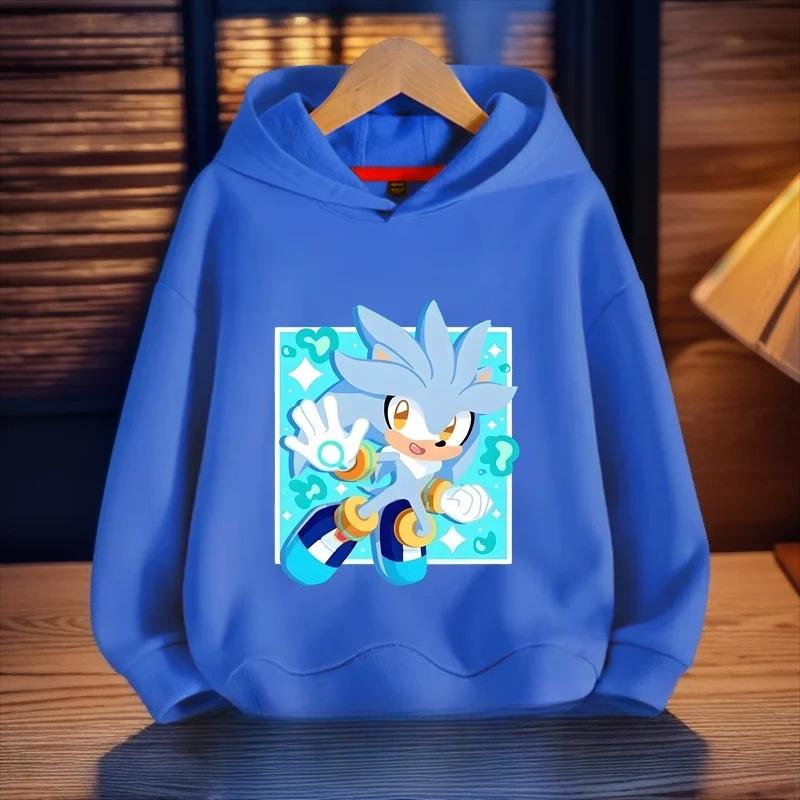 Fashion Children's Clothing Casual Sweatshirt Cartoon Printed Versatile Hoodie Sweatshirts Boys