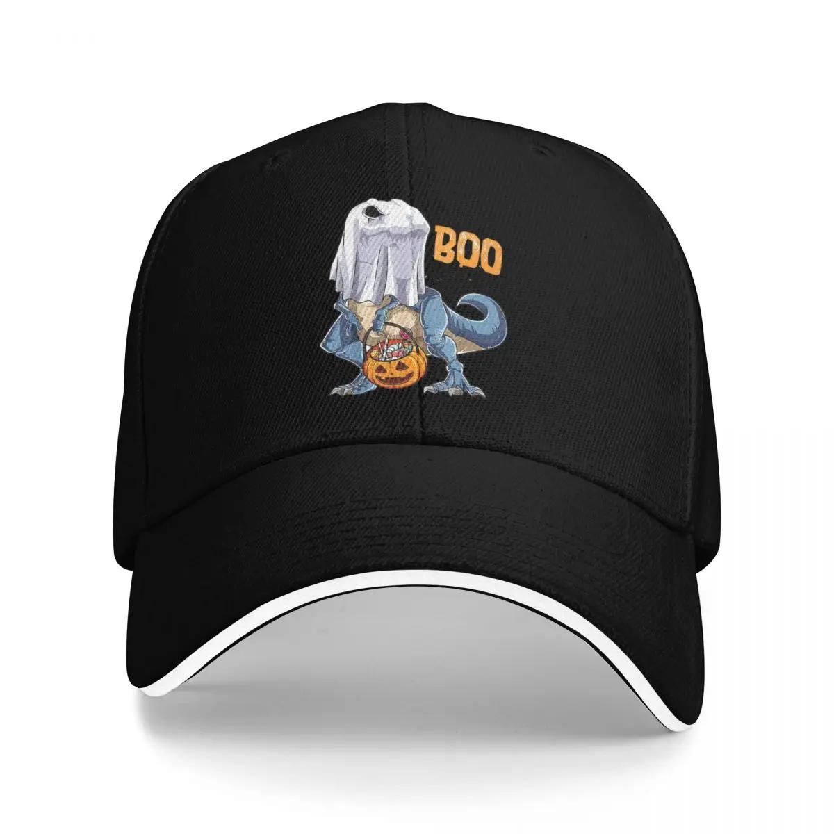 Ghost Dinosaur T Rex Outdoor Adventures Women Hat Women s Cap Summer 2025 One Size