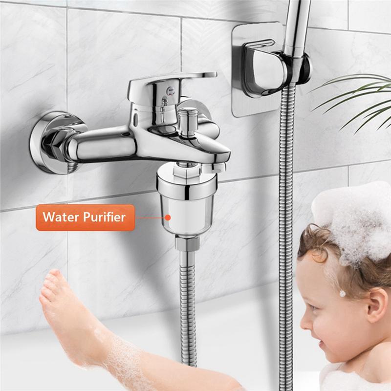 

LITE-Water Outlet Purifier Kits Universal Faucet Filter Kitchen Bathroom Shower Household Filter PP Cotton белый