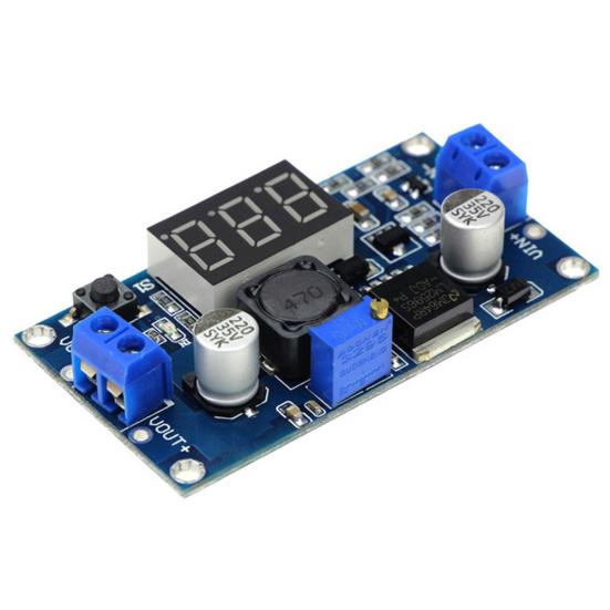 LM2596 DC-DC Digital Display Adjustable Step-down Power Converter Module Part