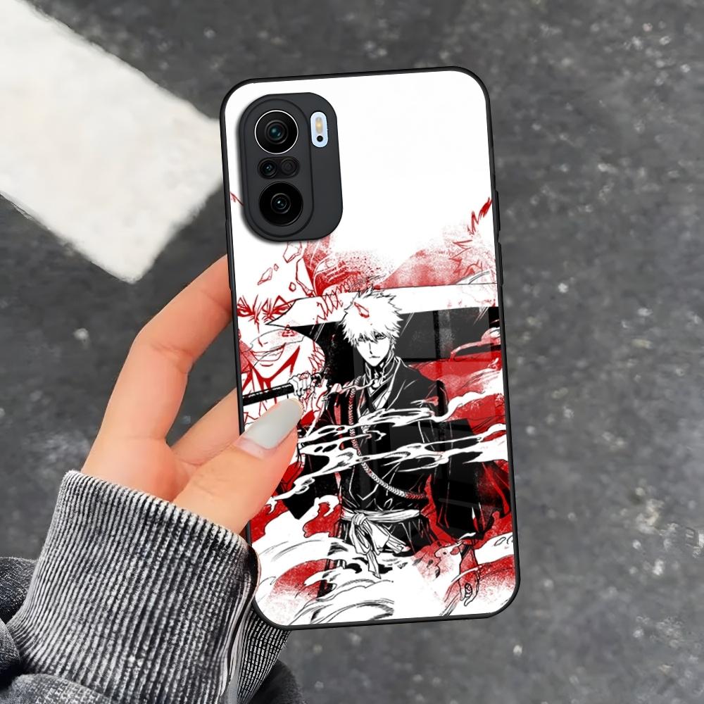 Bleach Kurosaki Ichigo Phone Case for Xiaomi 15 14 13 12 X Redmi Note 10 Mi 11 S Lite T Pro ultra glass Cover