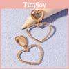 Jewelry Heartshaped Elegant With Electroplating For Holiday And Events Festive