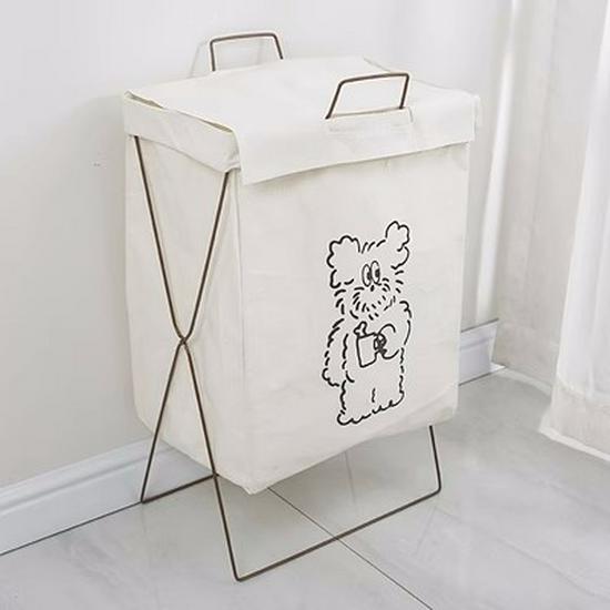Large Waterproof Japanese-Style Foldable Fabric Laundry Hamper