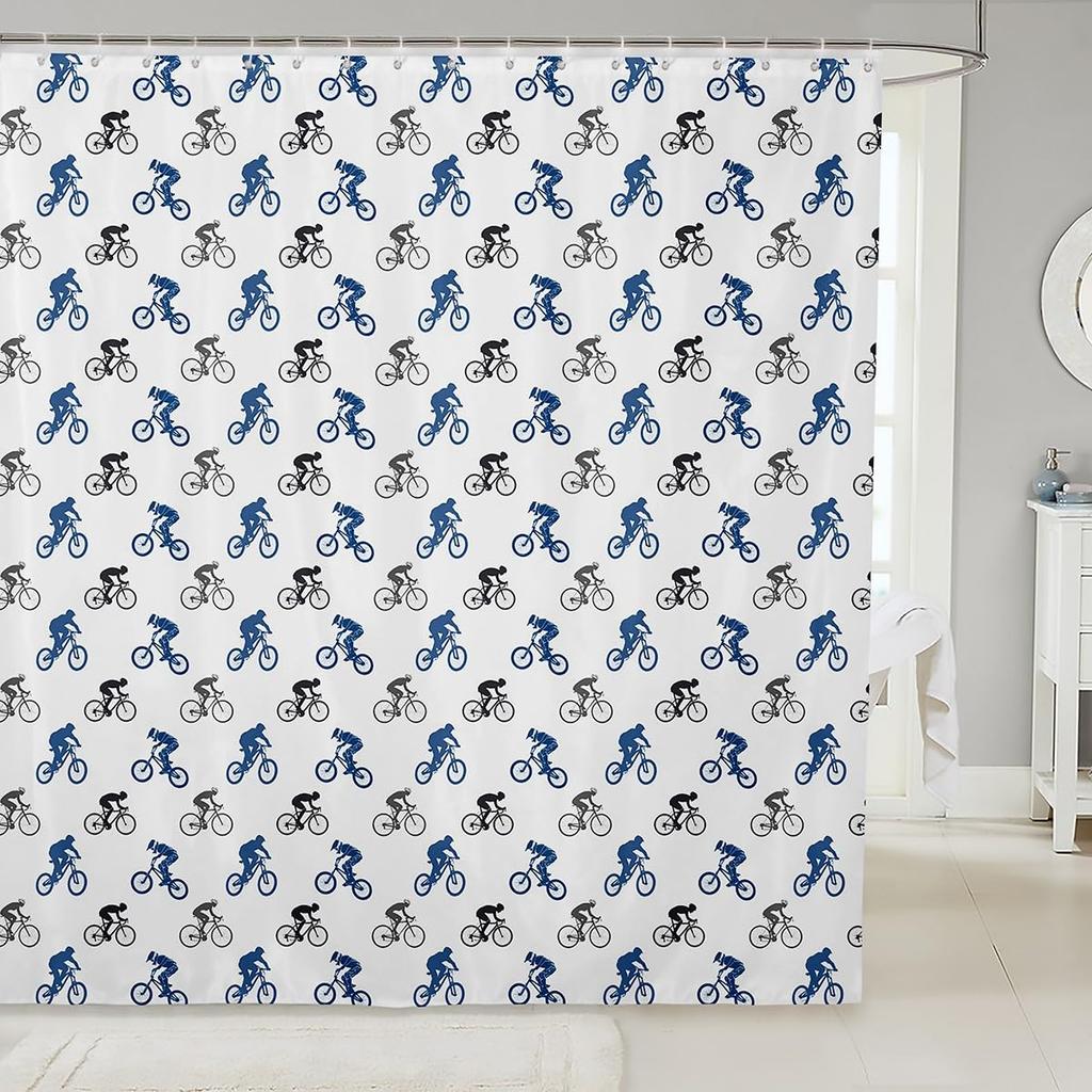 Wild Bee Shower Curtain Honeycomb Honey Yellow Garden Flower Retro Farmhouse Rustic Bathroom Decor Hooks