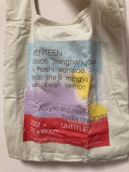 

[USED] dfesta tokyo SEVENTEEN eco bag