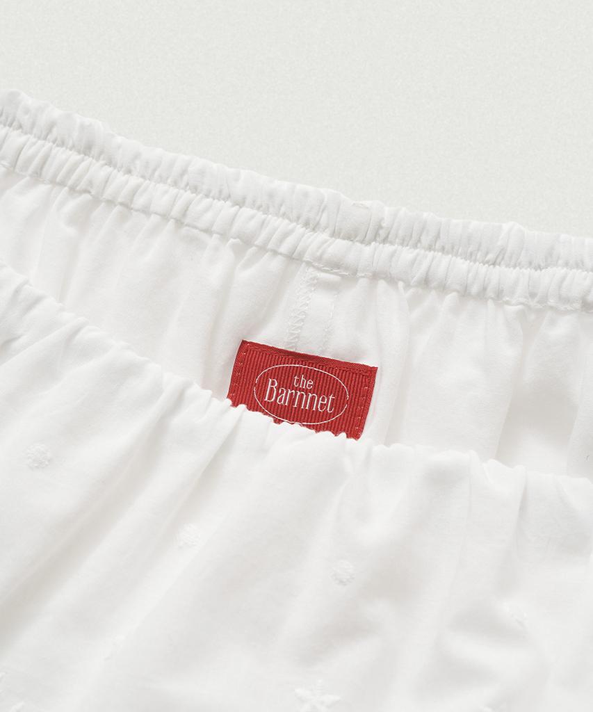 Deobanes Belle Lace Scallop Skirt_White