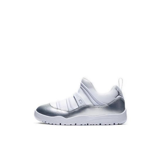 

Детские баскетбольные кроссовки Air Jordan 11 Flex PS Vast Grey BQ7103-100 EU 28