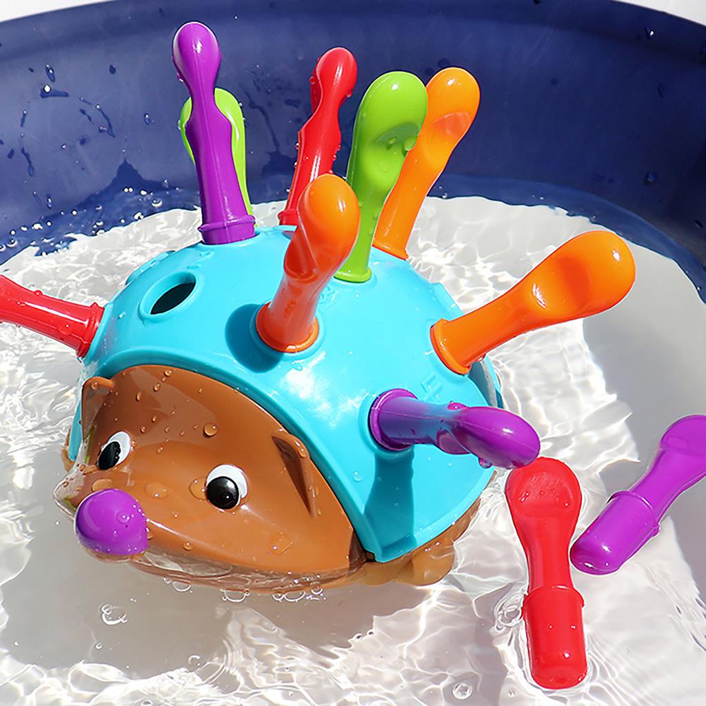 Children's Spelling Little Hedgehog Baby Training Fine Motor Focus Hand Eye Coordination Puzzle Early Education Toy