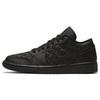 Jordan 1 Low Triple Black Quilted Women's DB6480-001