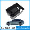 For ZEEKR 001    Armrest Storage Box Organizer Tray Car Styling Center Console Storage Box Car Interior Accessories