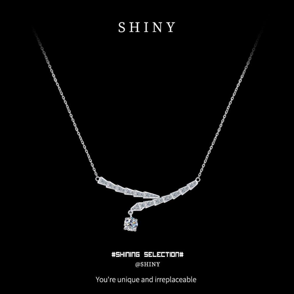 Sterling Silver Mozambican Pendant Silver Jewelry Sterling Silver Premium Autumn and Winter Jewelry Necklace