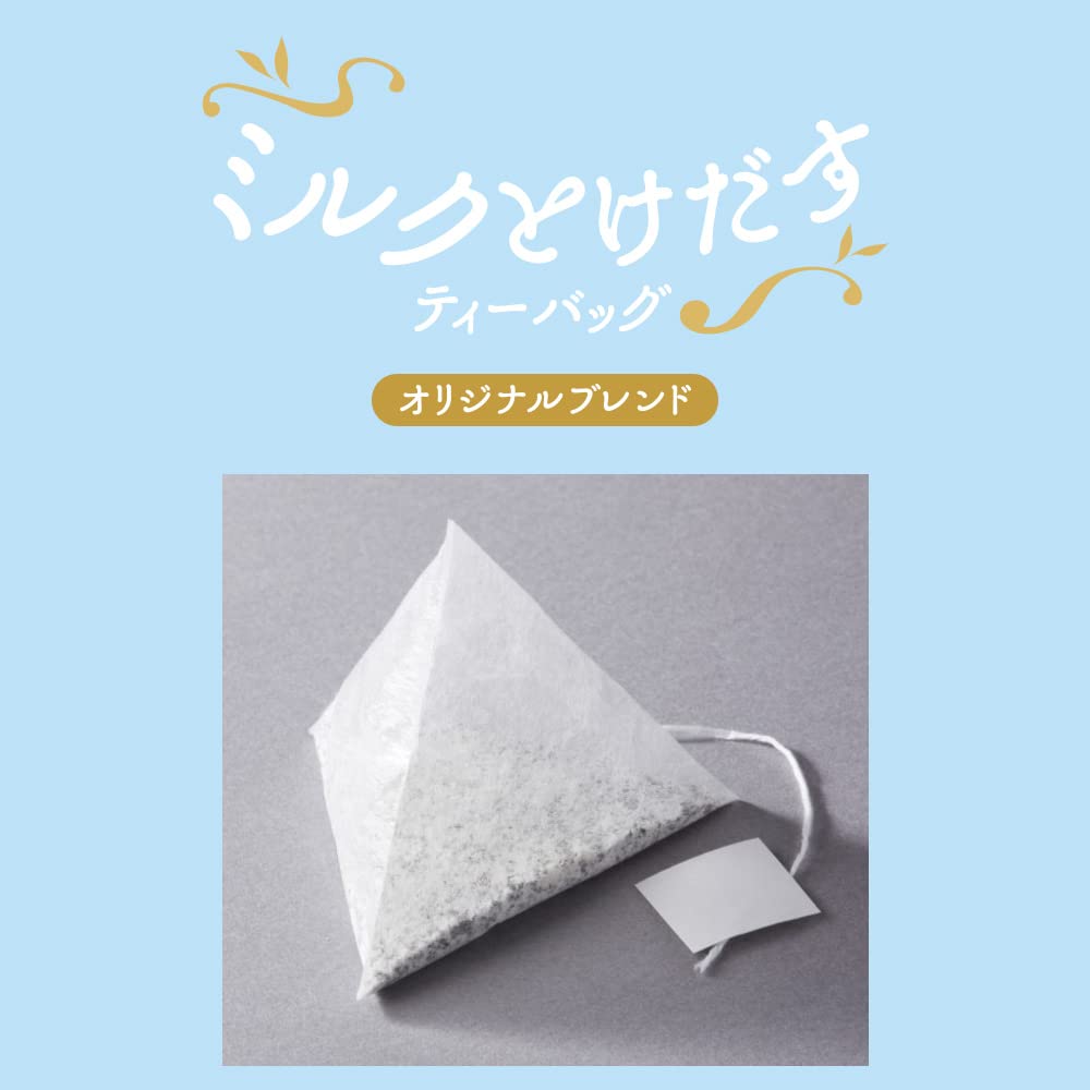 Mitsui Norin Nitto Black Tea, Milk-Dissolving Tea Bags, Original Blend, 4 Tea Bags X 4