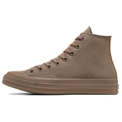 Chuck 70 Comfortable High-Top Canvas Shoes Unisex Brown