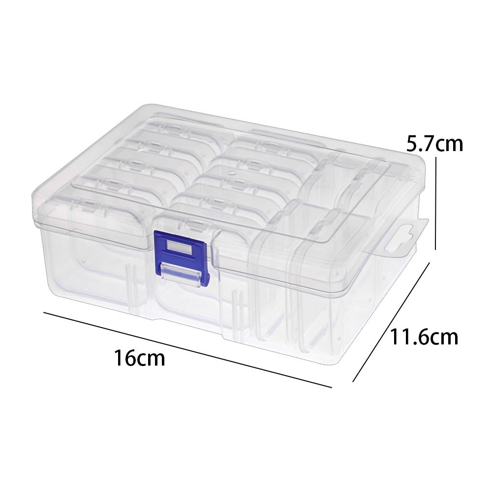 

30/14 шт мини-коробка для хранения прозрачный квадратный пластиковый чехол для сережек колец ювелирных изделий упаковка портативный органайзер для хранения продуктов