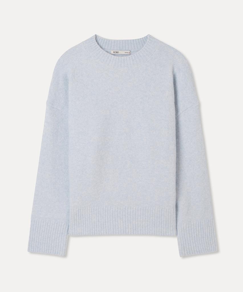 MIXXO [Essential] Round Neck Loose Fit Pullover Re Kag110T_Miwkag46Qt