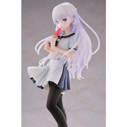 Bellfine Summer Pockets REFLECTION BLUE Shiroha Naruse 1/7 Scale PVC Pre-painted Complete Figure BF164