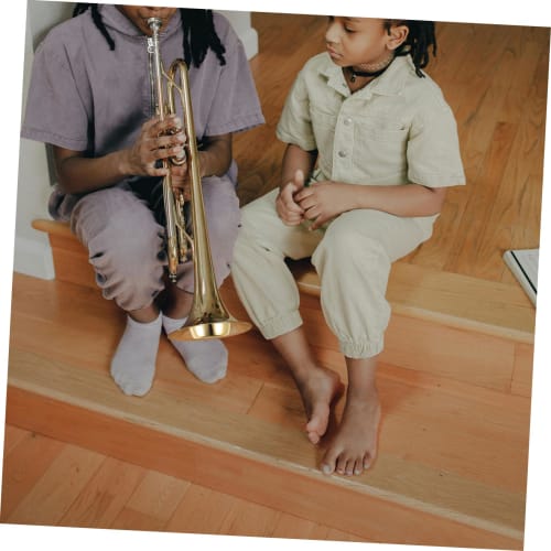 Abaodam ABS Material Trumpet Mute, Lightweight and Compact, Adjustable Volume, Trumpet Practice Accessory, Replacement for Beginners and Home Practice