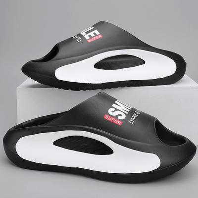 Sandals Couples Home Slippers Letters Printed Non Slip Sandals Shoes for Women Beach EVA Slipper Men