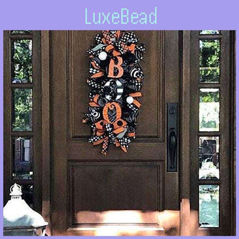 Gruselige Kürbis Halloween Kranz Türhänger Dekoration Hofornament