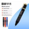 BM111 Pen-Shaped Dual SIM Button Phone - Creative Mini Multilingual Phone