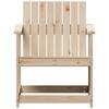 Garden Chair 62 X 56 X 77 Cm Solid Pine Wood