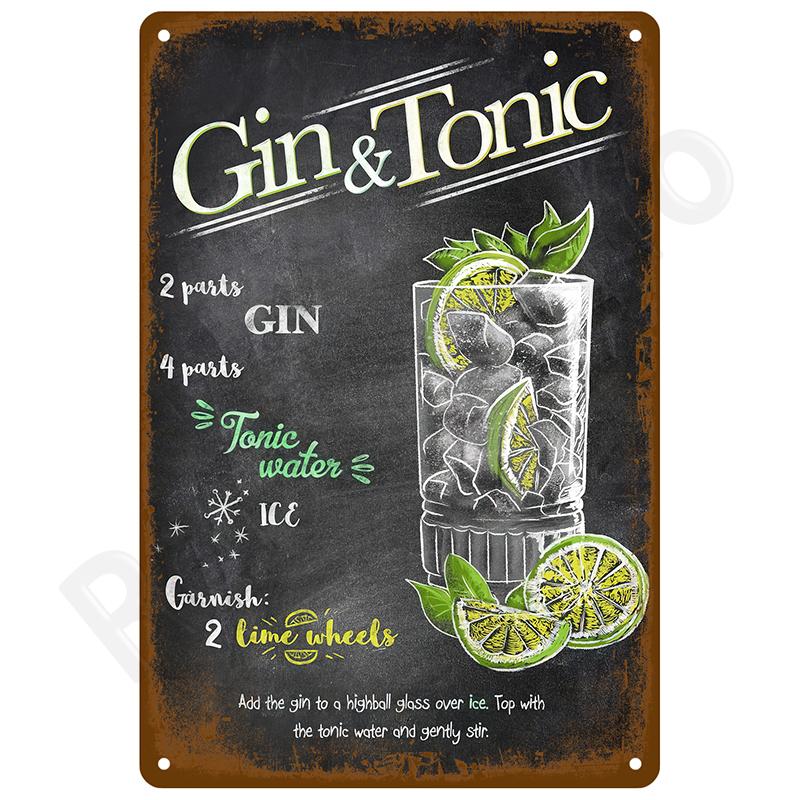 Retro Wall Art Tin Sign Interior Outdoor Aesthetic Room Vintage Home Decor Items Decoration Luxury Metal Sign Poster Plates Bar