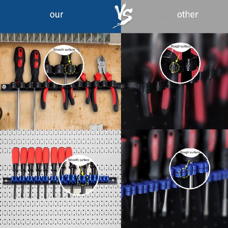 Efficient Tool Display Holder Socket Organizer for Screwdrivers and Wrenches