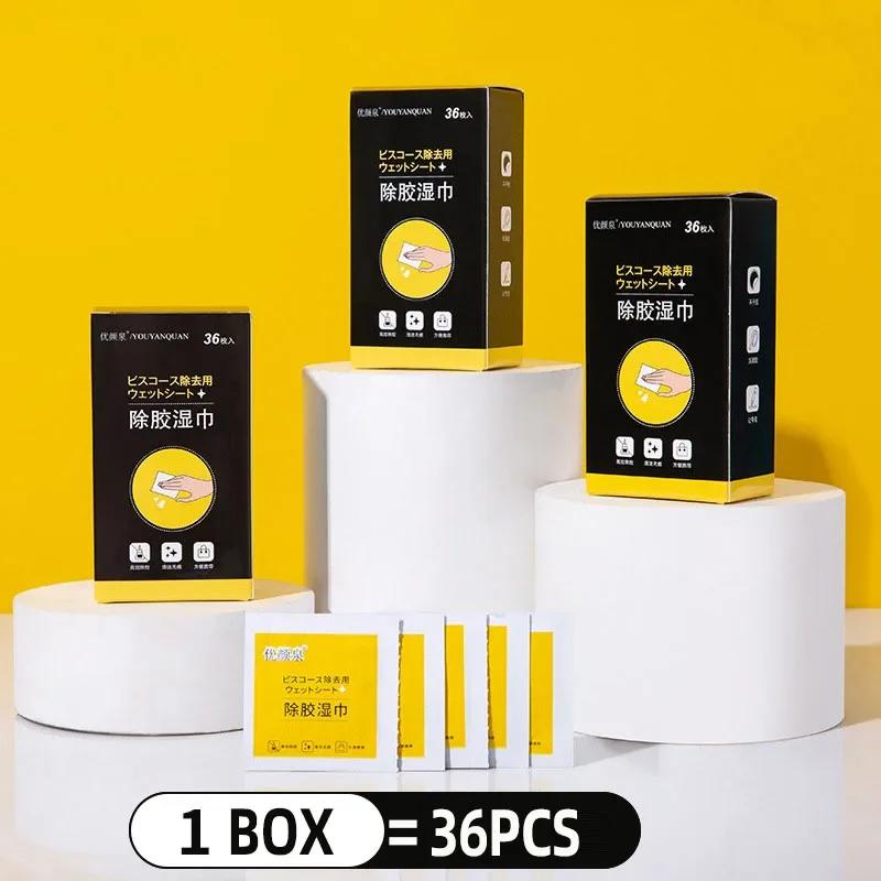 Salviette sgommanti per rimuovere olio e colla Panno per la pulizia Auto Sticky Alcohol Pulizia Compresse di cotone Rimuovi macchie adesive residue